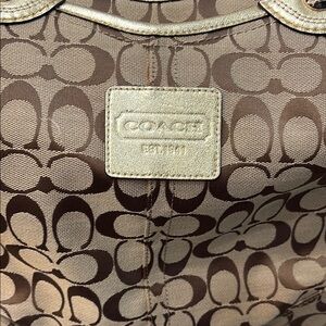 Coach Brown Leather Shoulder Bag